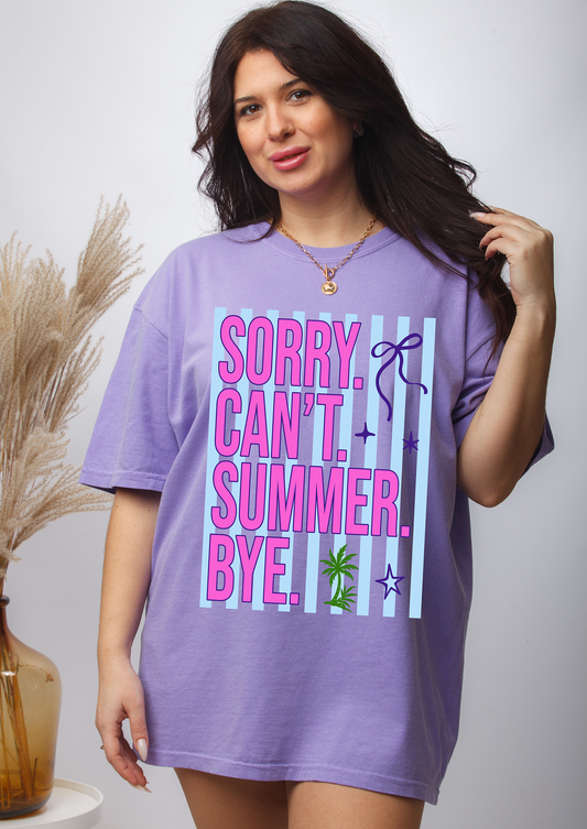 Summer Bye - Full Color - DTF Transfer - Flash Grab Friday