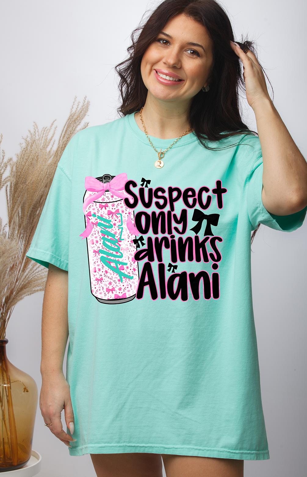 Suspect only drinks alani- Full Color DTF Transfer-RTS 73