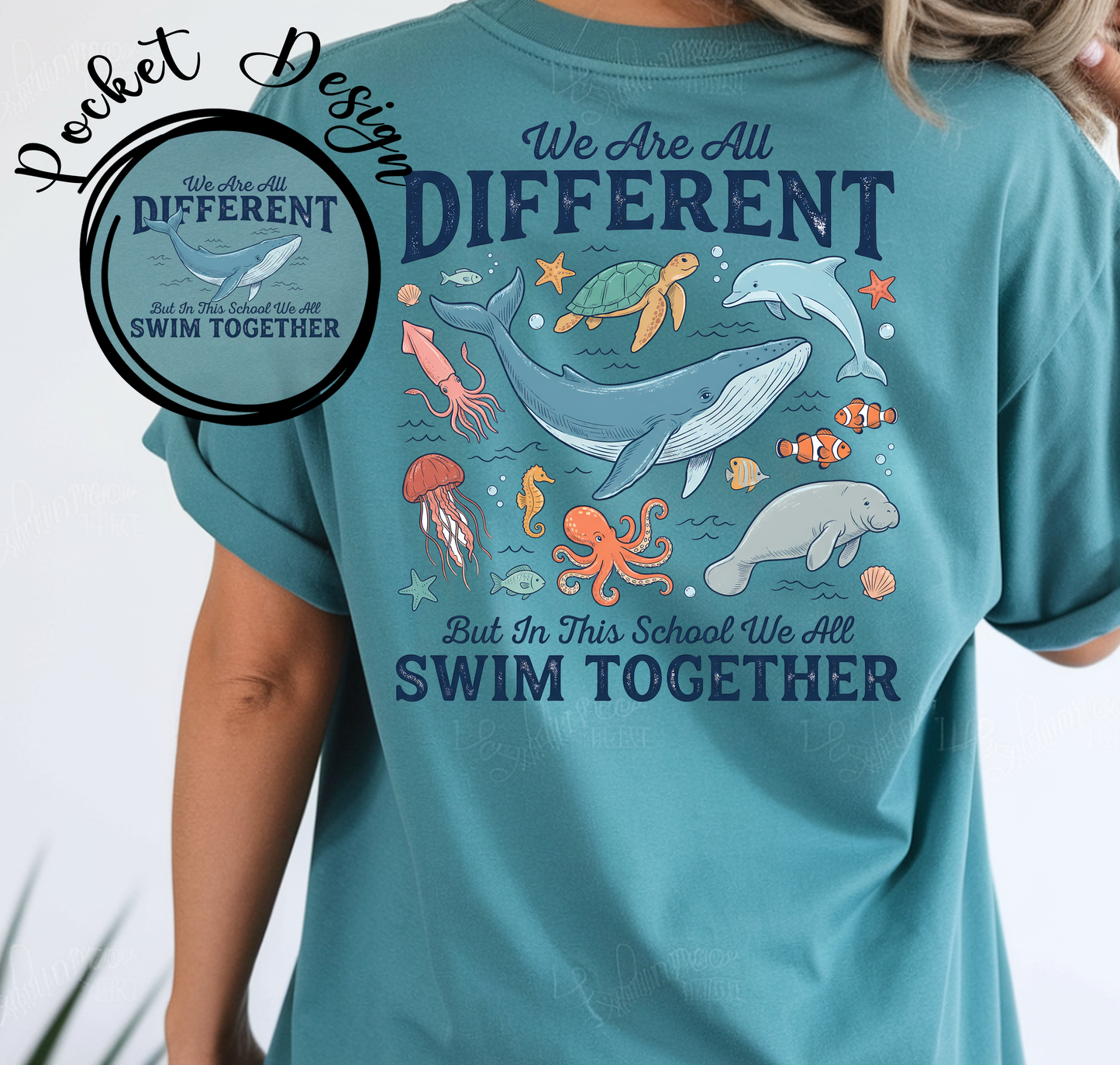 Swim Together w/ Pocket-DTF TRANSFER- WHOLESALE