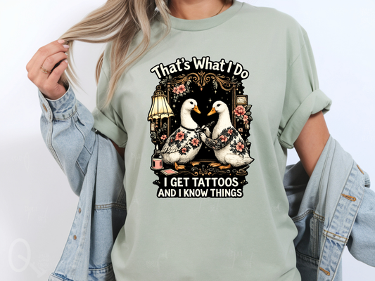 Tattoo Geese - DTF TRANSFER - WHOLESALE