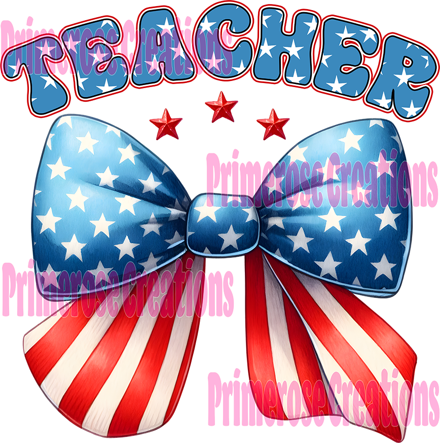 Teacher Coquette Bow