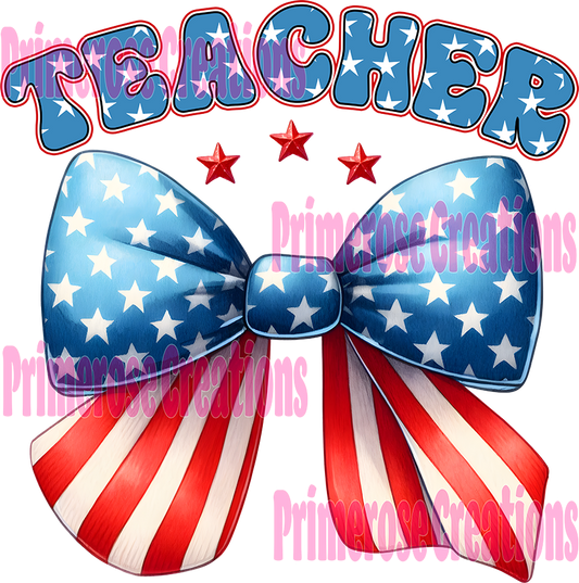 Teacher Coquette Bow