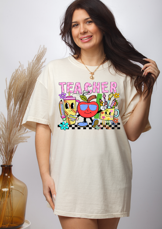 Teacher Groove School Full Color- DTF TRANSFER