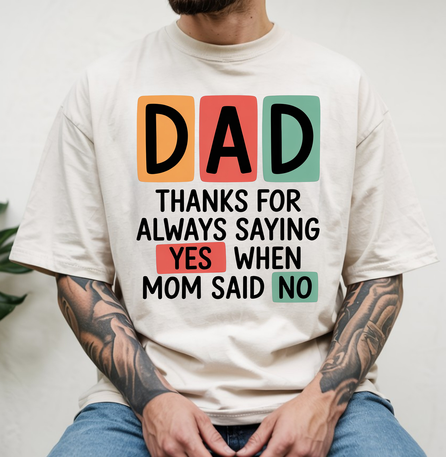 Thanks For - Full Color - DTF Transfer - 2-5 Business Days