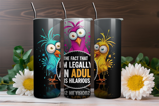 The Fact - Full Color - 20oz Sublimation Wrap - Flash Grab Friday