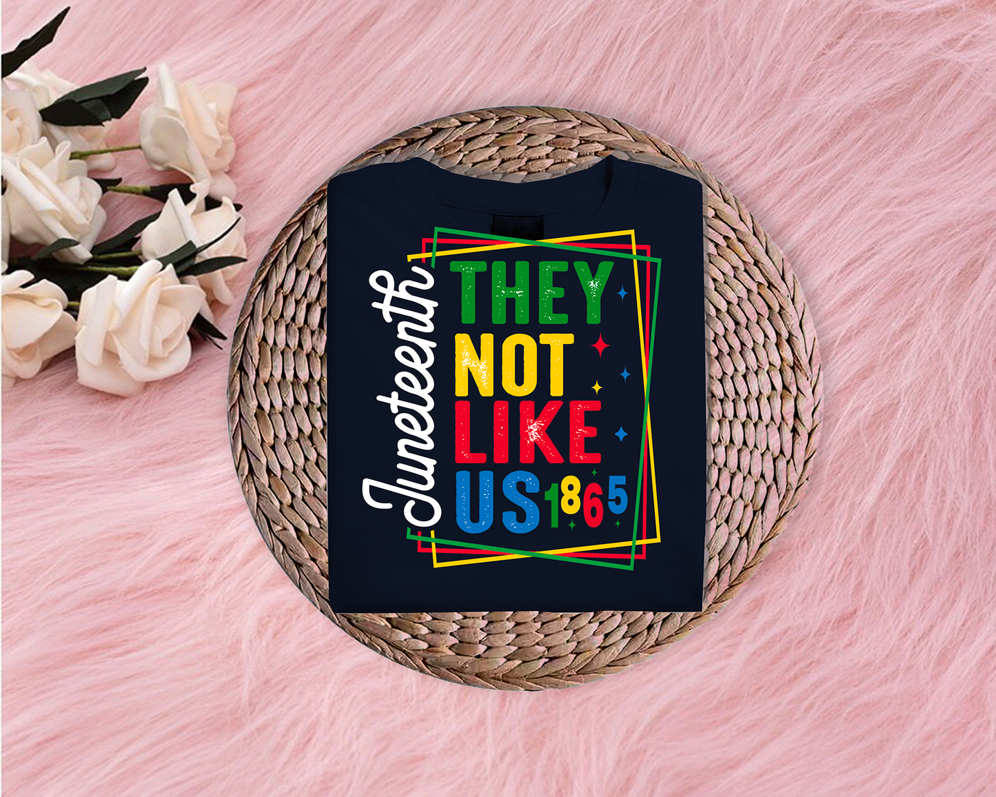 They not like us - White - DTF TRANSFER