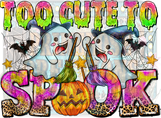 To Cute To Spook Youth Print