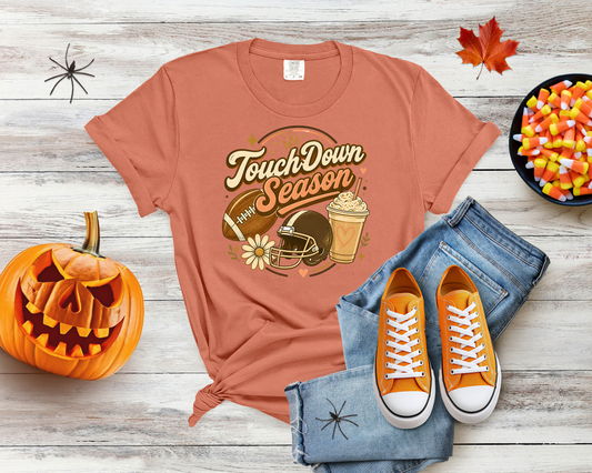 Touch Down Season - Full Color DTF TRANSFER - 2-5 Business Days