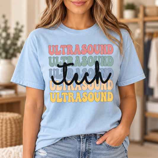 Ultrasound Tech - Full Color DTF TRANSFER