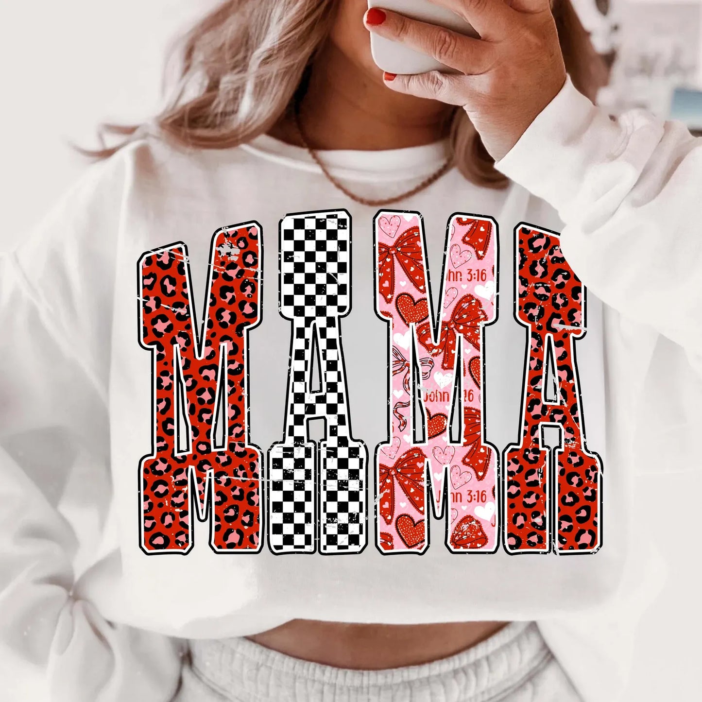 Valentine Mama - Full Color DTF Transfer - Friday New Releases