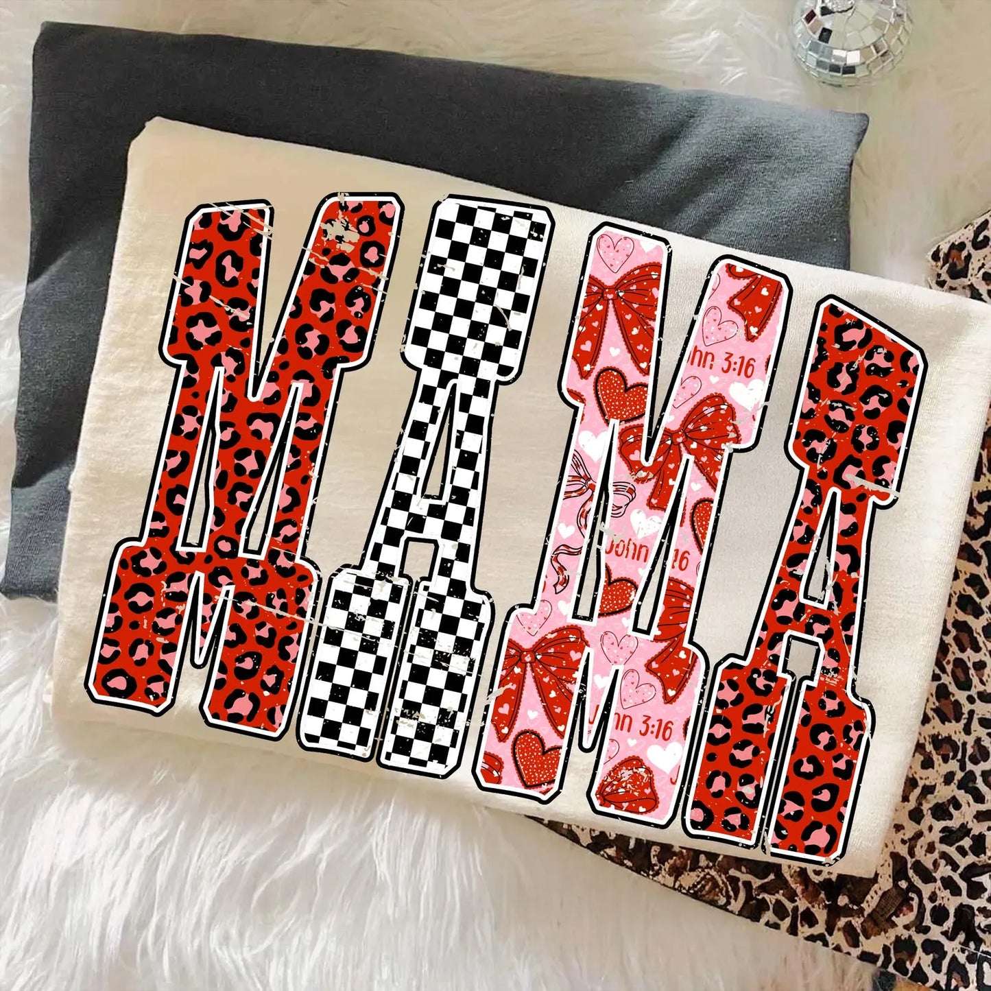 Valentine Mama - Full Color DTF Transfer - Friday New Releases