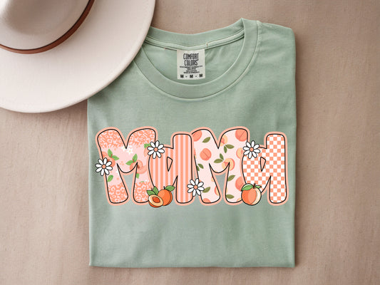 Mama Peaches -Full Color - DTF Transfer - 2 to 5 business days