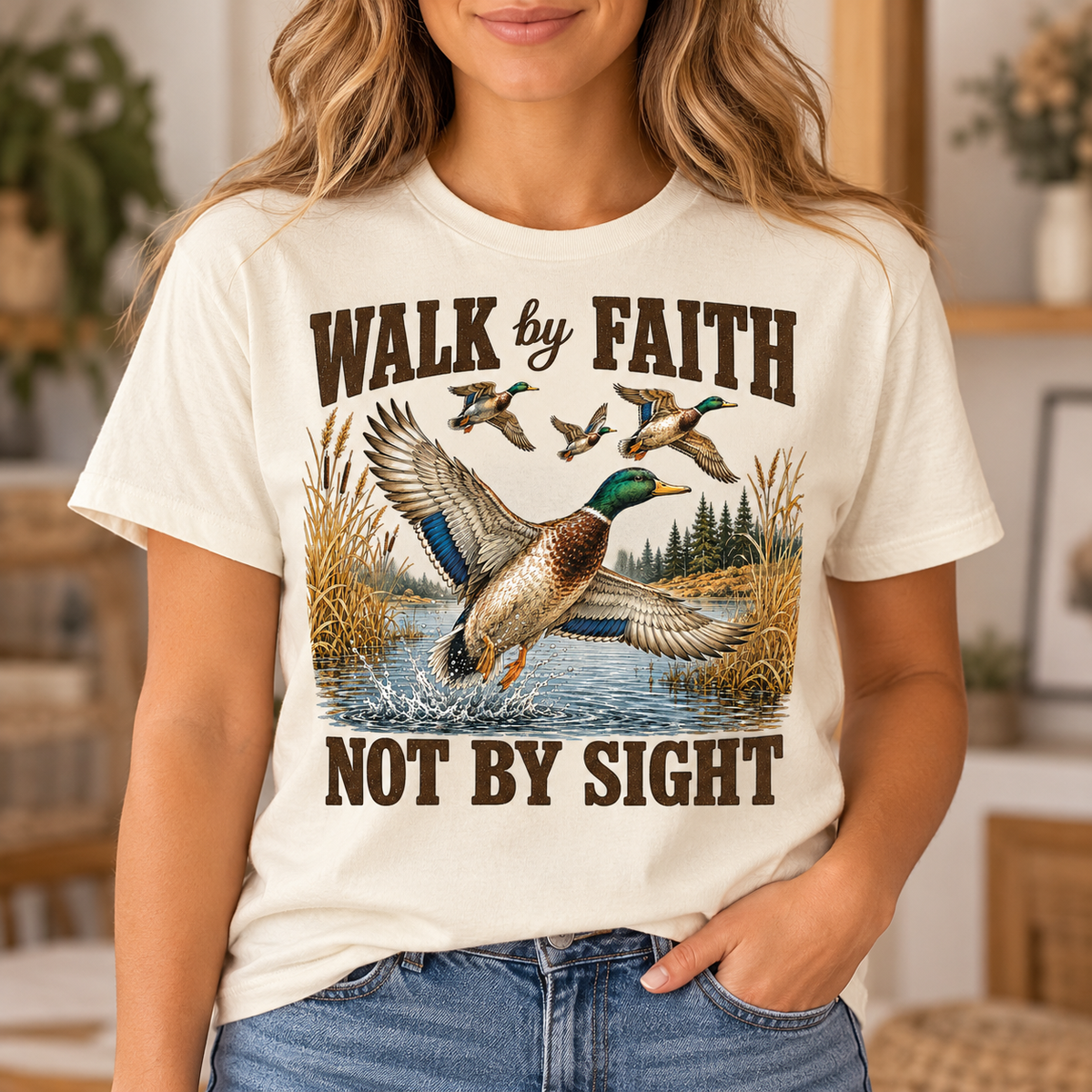 Walk by Faith - Full Color DTF TRANSFER