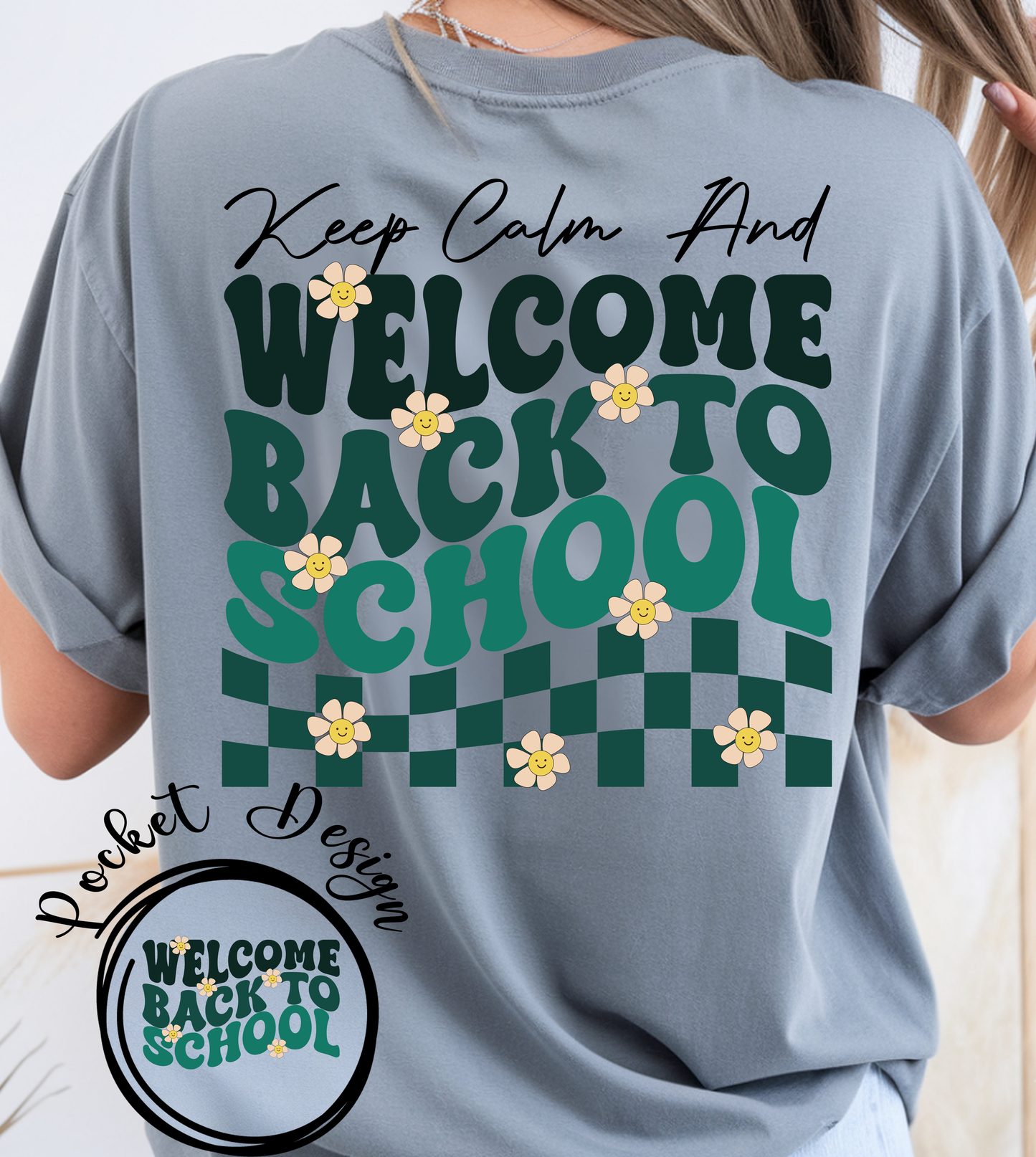 Welcome Back w/ Pocket-DTF TRANSFER- WHOLESALE