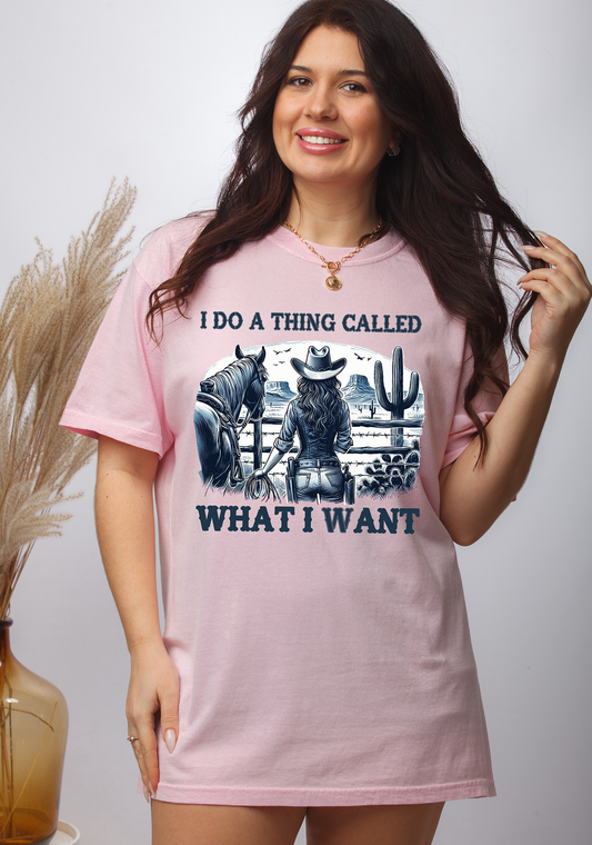 Western Cowgirl Horse -DTF TRANSFER