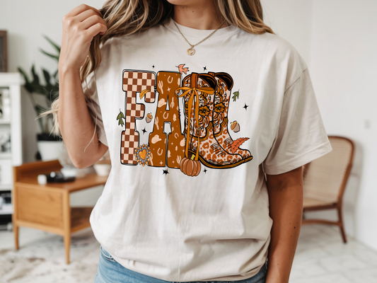 Western Fall - Full Color - DTF Transfer - WHOLESALE