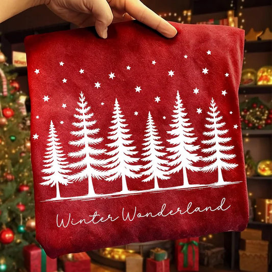 Winter Wonderland White- Full Color DTF Transfer -RTS#23