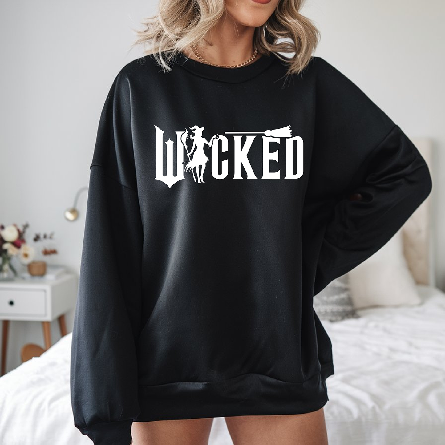 Witched White-DTF Transfer-2-5 Business Days