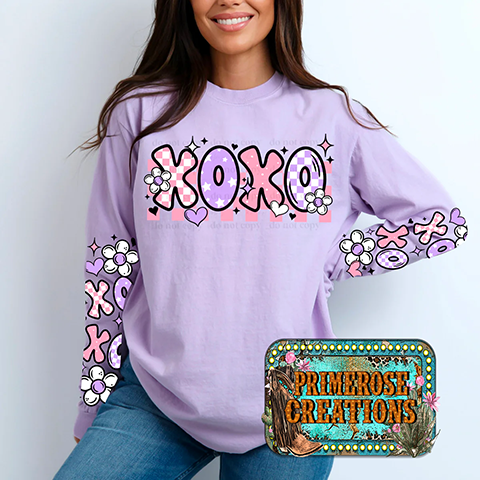 XoXo Checkered Floral W/ Sleeves 15