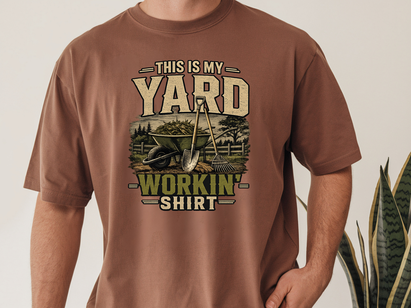 Yard Workin' Shirt - DTF TRANSFER - WHOLESALE