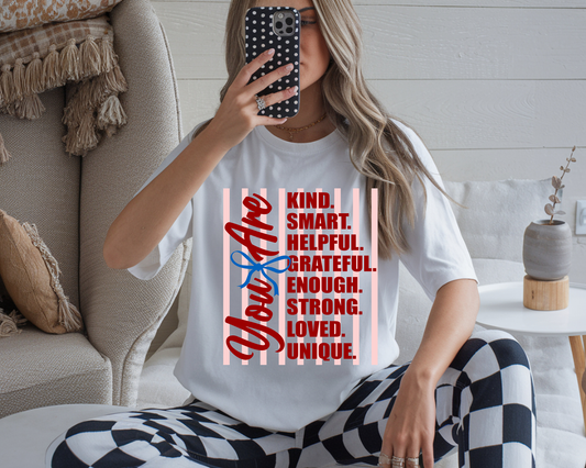 You Are Striped - Full Color - DTF Transfer - WHOLESALE
