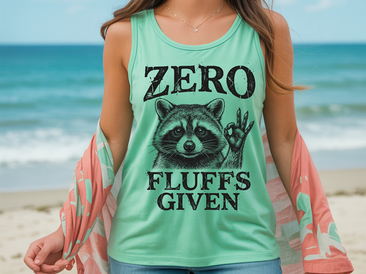 Zero Fluffs - Full Color - DTF Transfer - 2-5  Business Days