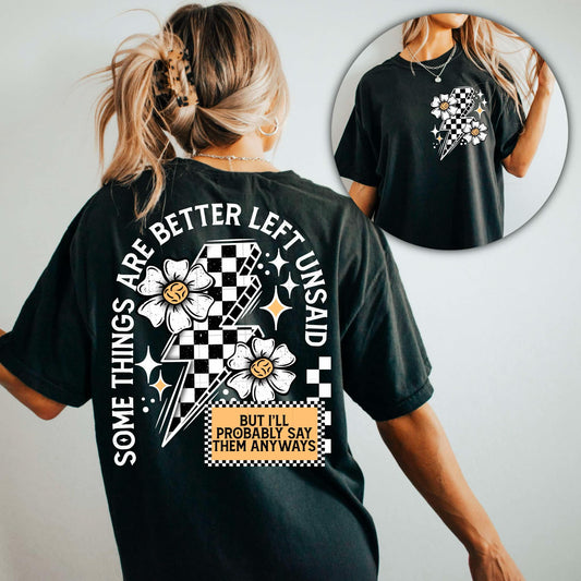 BETTER LEFT UNSAID W/POCKET-