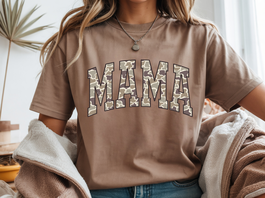 Camo Mama- Full Color DTF Transfer - Friday New Releases