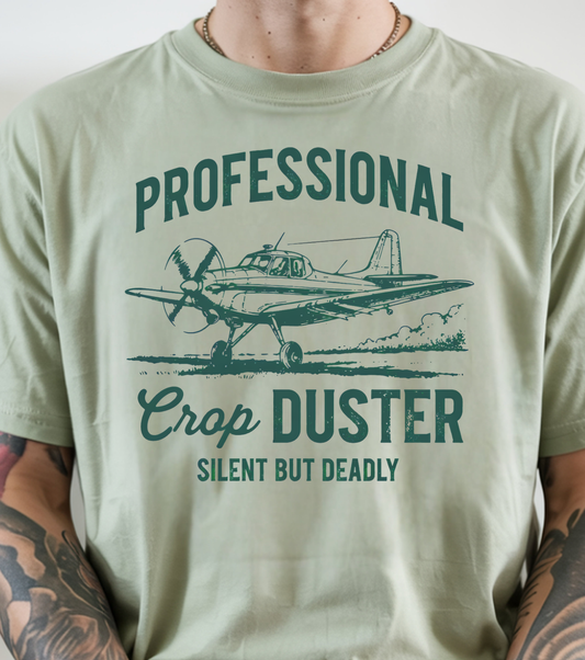Crop Duster - Full Color - DTF Transfer - 2-5 Business Days