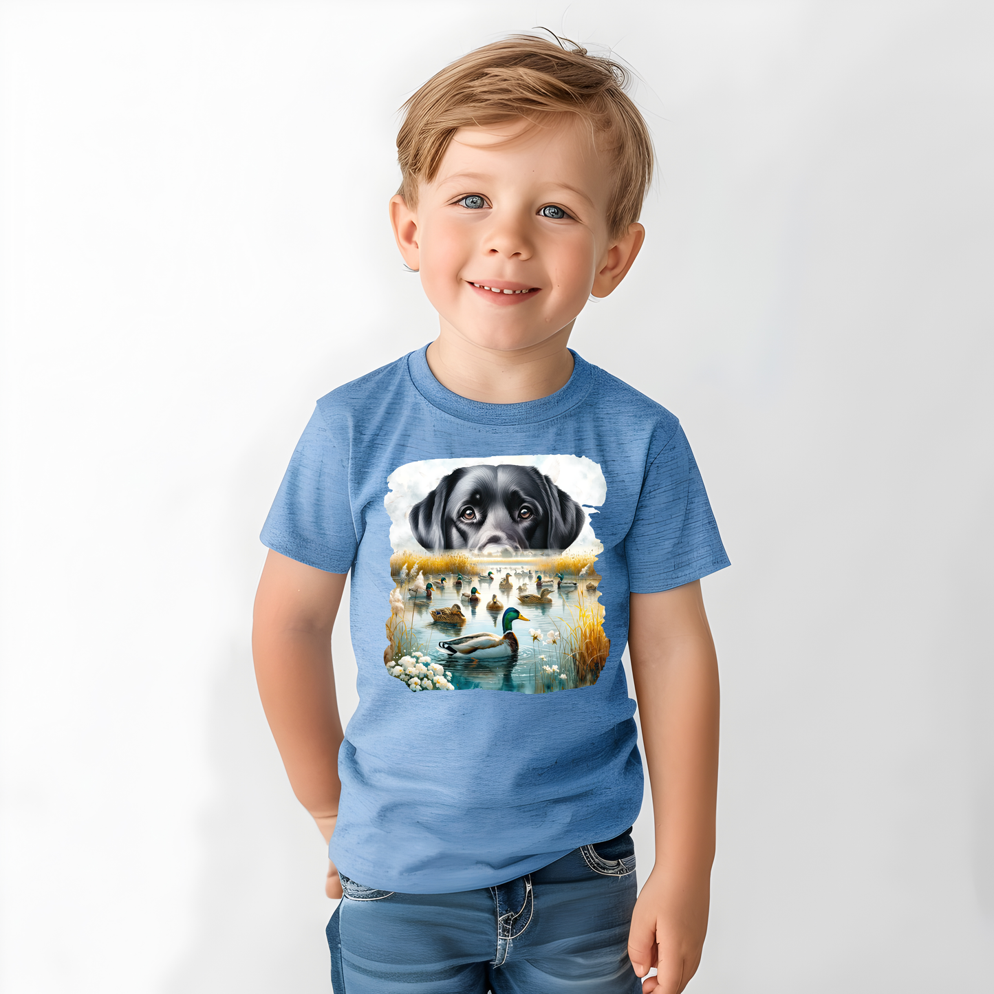 dogs and ducks  - YOUTH - DTF TRANSFER