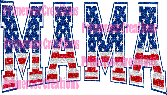 Glitter Mama Flag