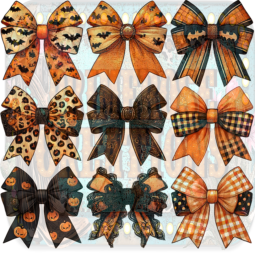 Halloween Coquette bows