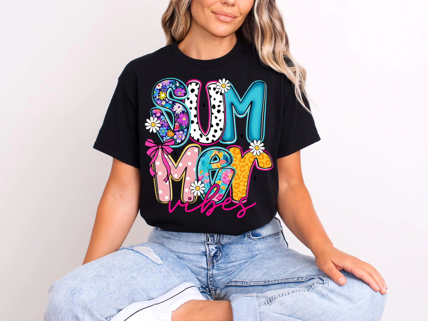 Summer Vibes - Full Color - DTF Transfer