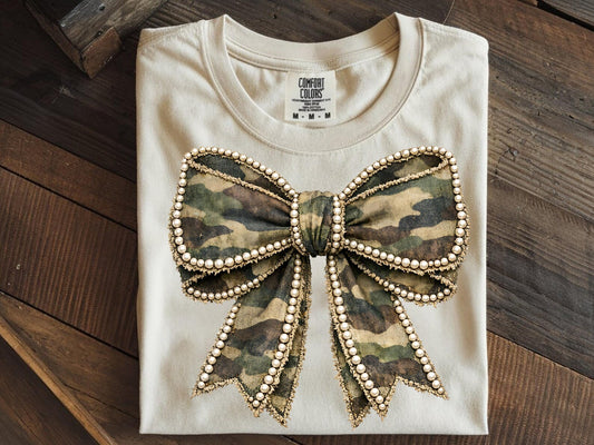 Pearly Camo - Full Color - DTF Transfer