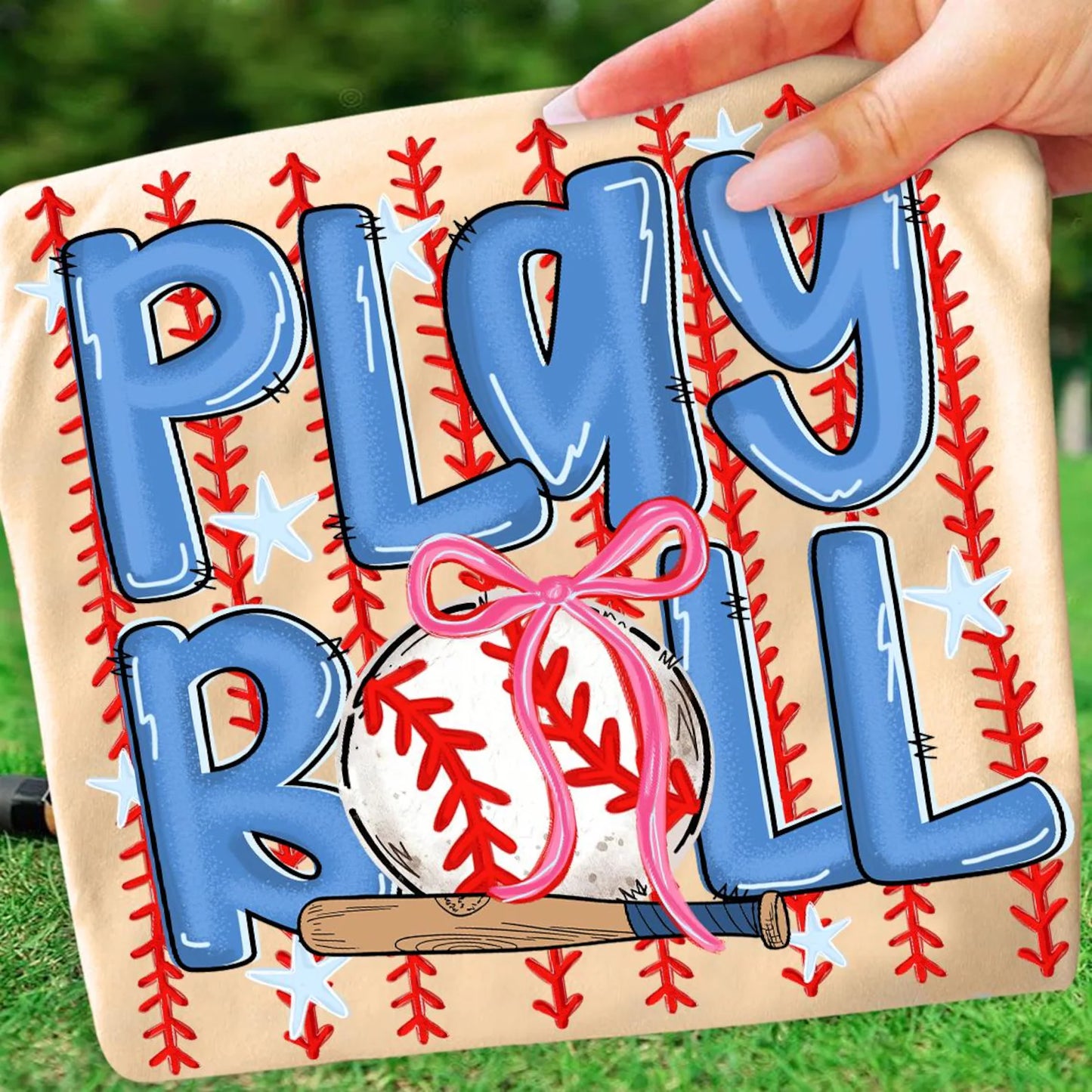 Play Ball - Full Color - DTF Transfer