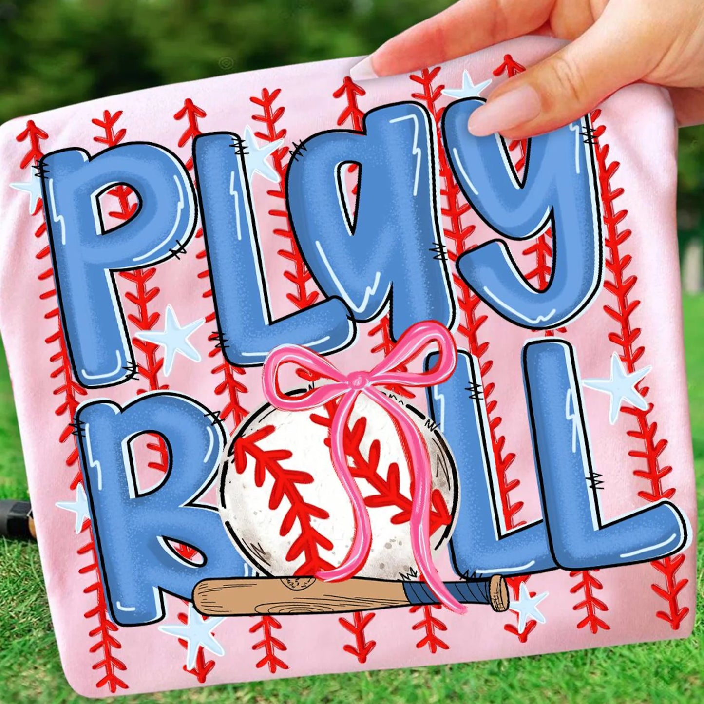 Play Ball - Full Color - DTF Transfer