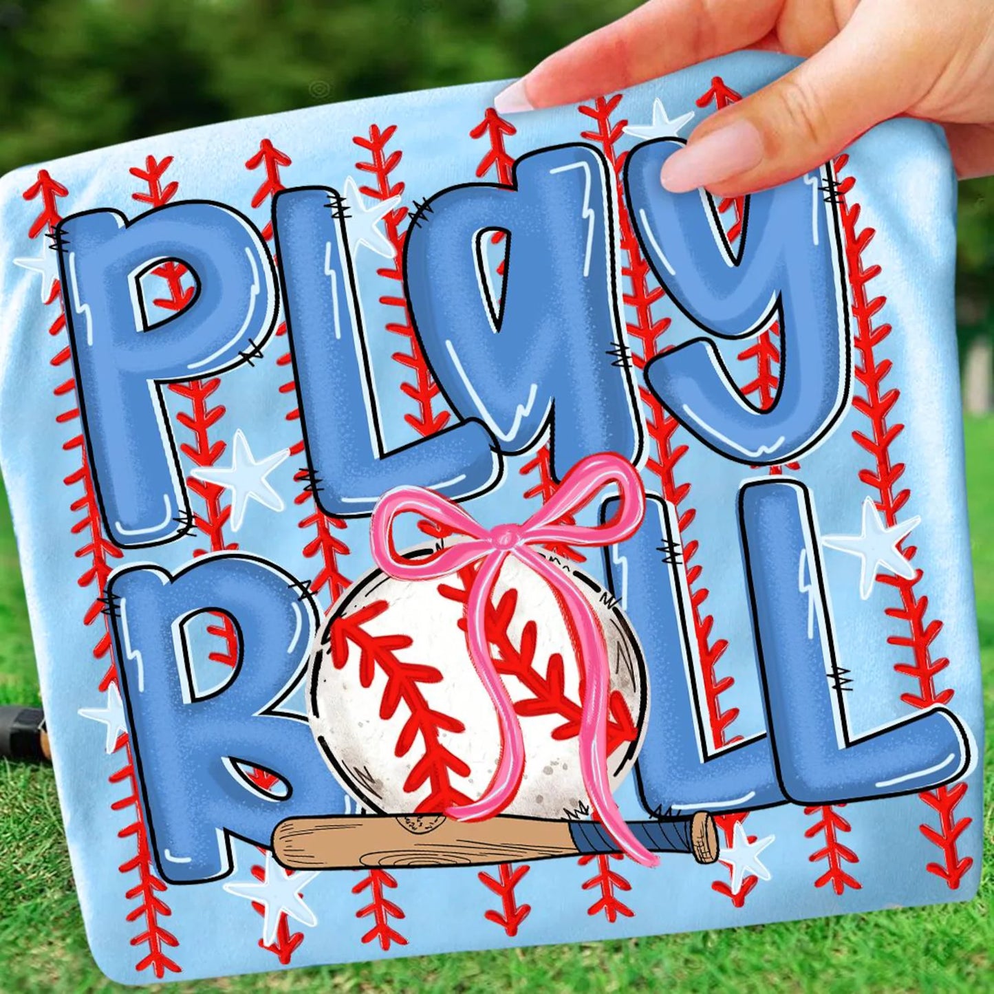 Play Ball - Full Color - DTF Transfer