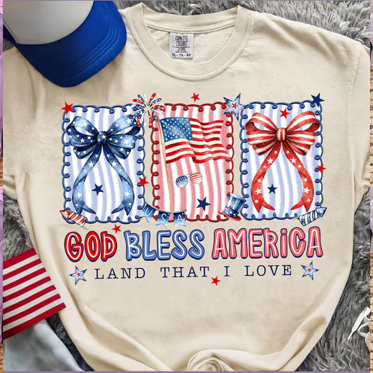 Land That I Love - Full Color - DTF Transfer - 2-5 Business Days