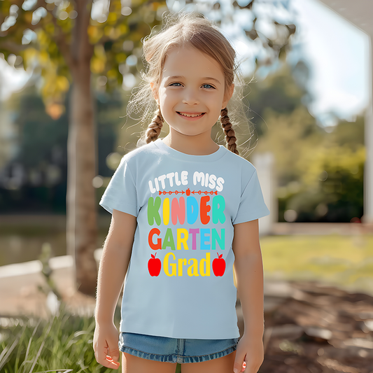 Little Miss kinder Grad  - YOUTH - DTF TRANSFER