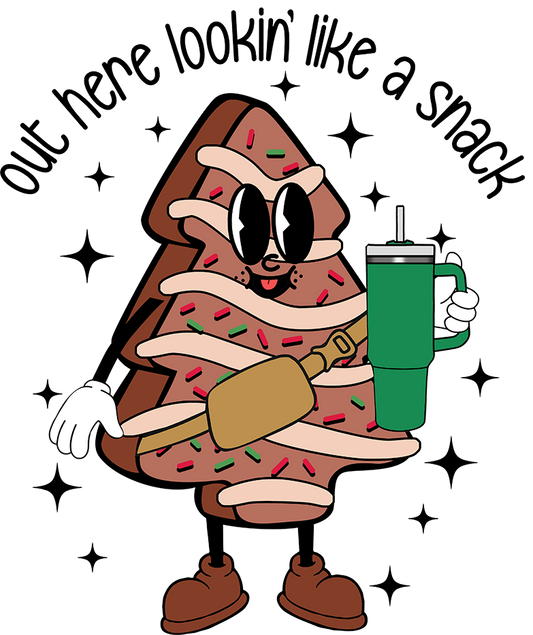 Out Here Looking Like a Snack (Brown)