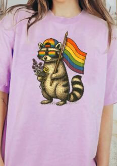 Racoon Pride - DTF TRANSFER