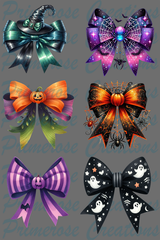Spooky Bows-Pre Made Gang Sheet 24X36