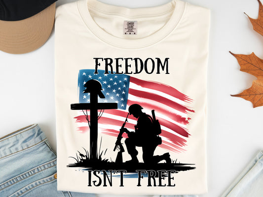 Freedom Isn't Free -Full Color - DTF Transfer - WHOLESALE