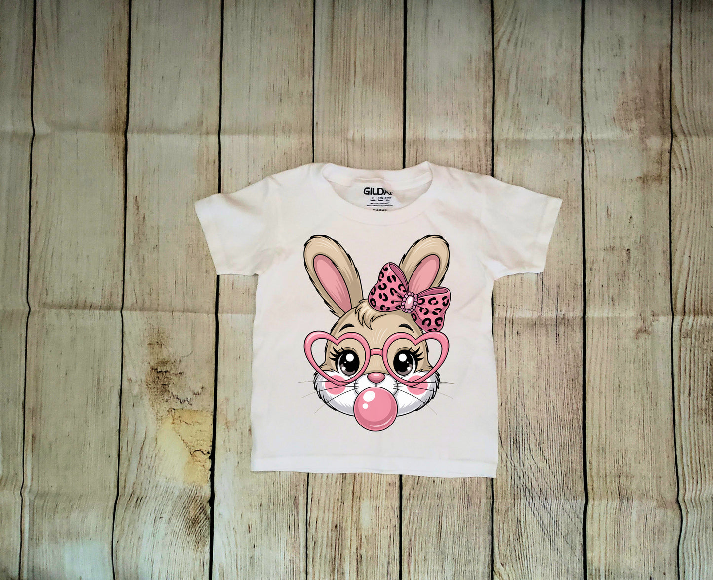 Cutie Bunny - Youth - Full Color - DTF Transfer - WHOLESALE