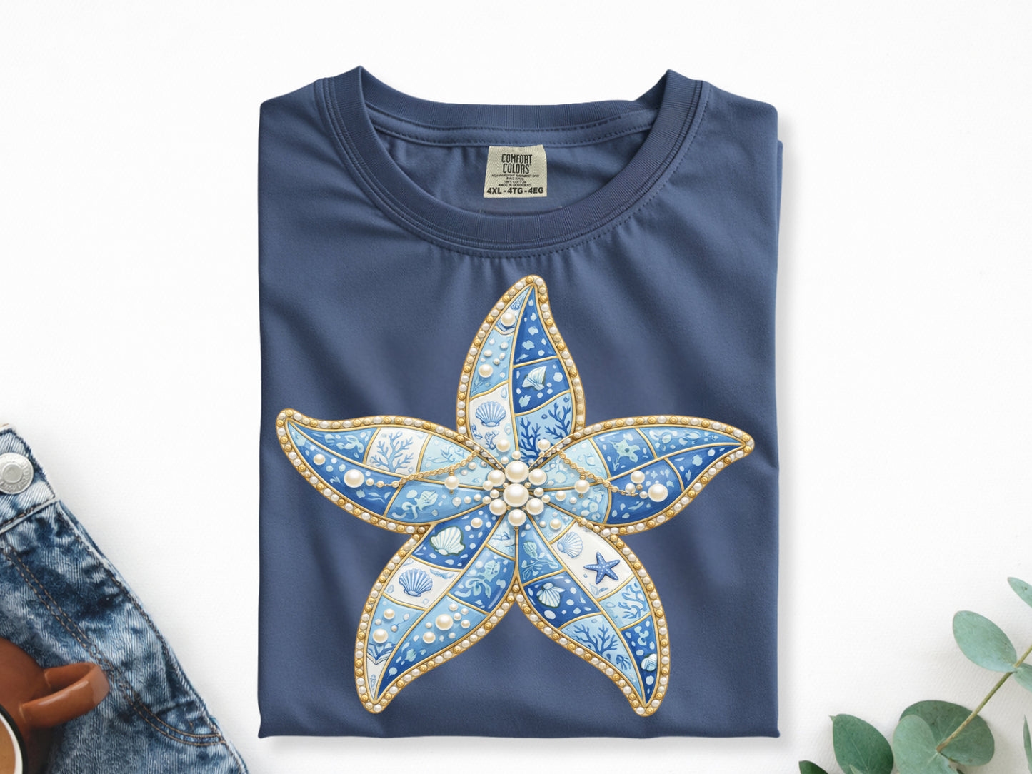 Sea Star -Full Color - DTF Transfer - WHOLESALE