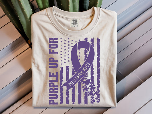 Purple Up- Full Color - DTF Transfer - 2 to 5 business days