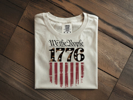 1776 - Full Color - DTF Transfer -  2-5 Business Days