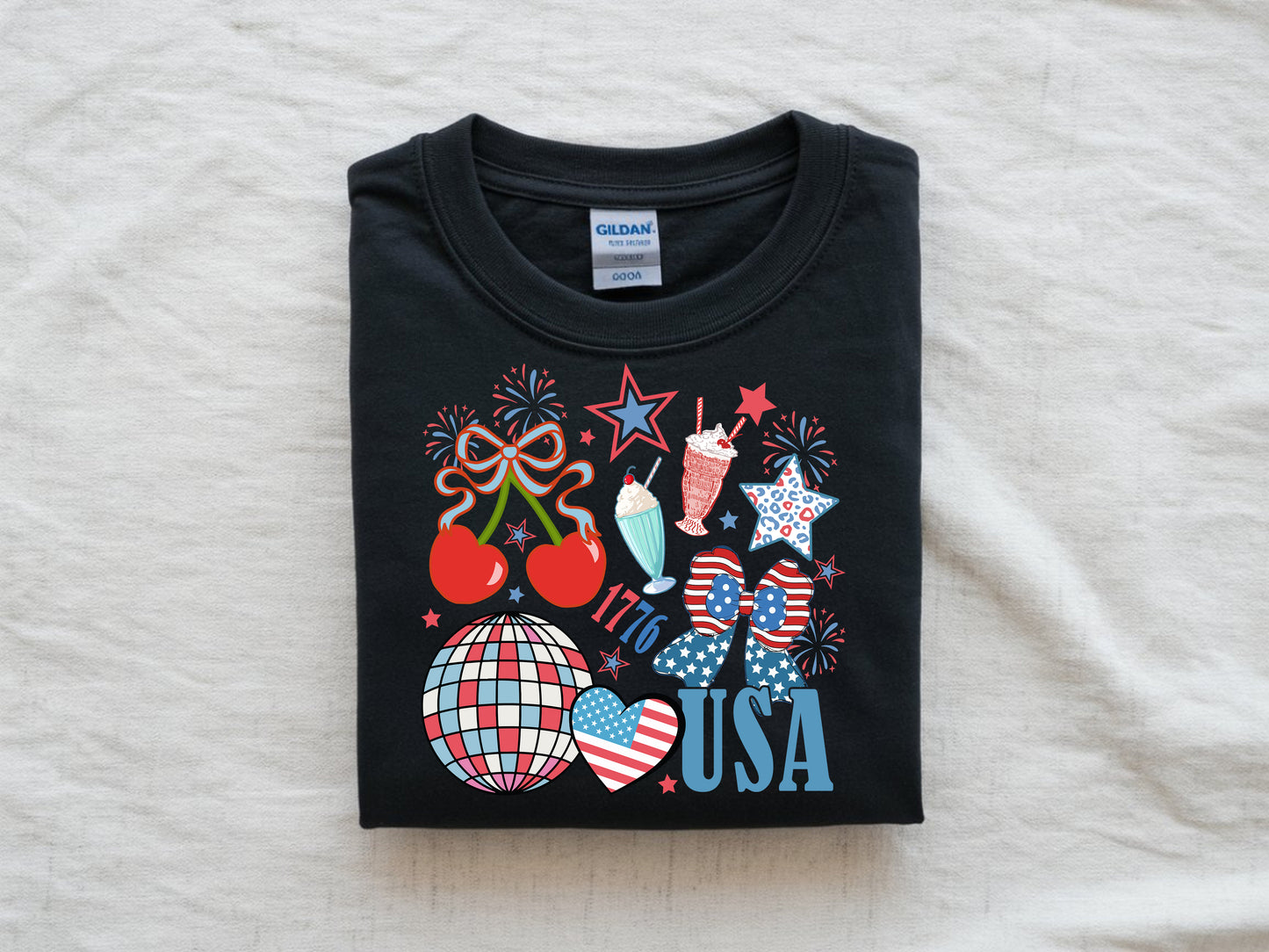 USA Mash Up- Full Color - DTF Transfer - 2 to 5 business days