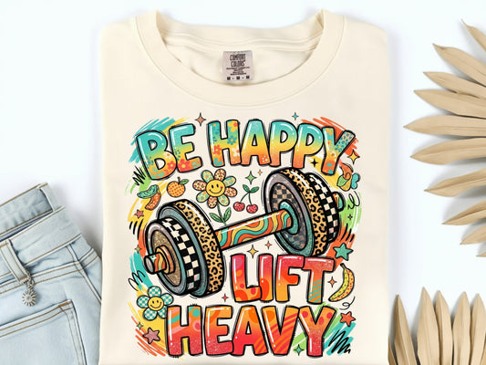 Lift Heavy -Full Color - DTF Transfer - WHOLESALE