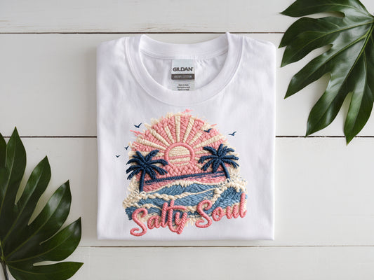 Salty Soul- Full Color - DTF Transfer -2 to 5 business days